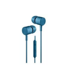Ακουστικά "Yookie" YK-617 Μεταλλικά Ακουστικά, σε μπλε χρώμα