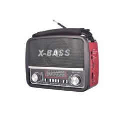 Φορητό Ραδιόφωνο FM/USB/SD - Waxiba XB-471URT, σε κόκκινο χρώμα