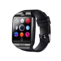Q18 Smart Watch - Ρολόι κινητό τηλέφωνο με κάρτα SIM, σε μαύρο χρώμα