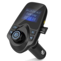 Car Fm Transmitter T11 Αυτοκινήτου USB, SD, AUX Bluetooth - Ανοιχτής Ακρόασης + Φορτιστής USB