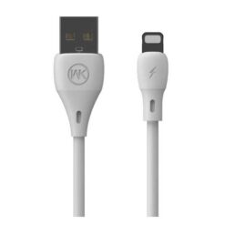 WK WDC-072 Καλώδιο Φόρτισης USB σε Lighting (1m), σε λευκό χρώμα