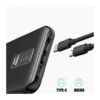 Power Bank 3 σε 1 10000mAh AWEI P11K, σε μαύρο χρώμα