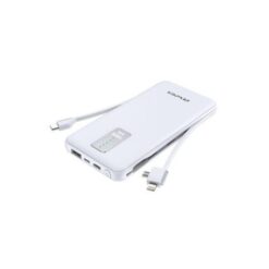 Power Bank 3 σε 1 10000mAh AWEI P11K, σε μαύρο χρώμα