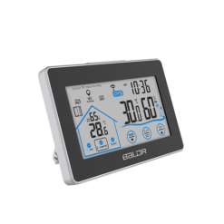 Θερμόμετρο τοίχου Baldr Wireless Weather Station Touch Screen