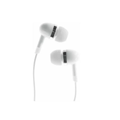 Ενσύρματα Ακουστικά ψείρες 3.5mm EZRA EP08, σε λευκό χρώμα