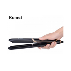 Επαγγελματικό σετ με ισιωτικό σίδερο πρέσα μαλλιών με κεραμικές πλάκες με υπέρυθρη θερμότητα - Kemei KM-2219