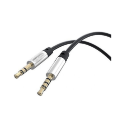 Καλώδιο επέκτασης ήχου AUX male to male audio cable 3.5mm EZRA -1,5m μαύρο