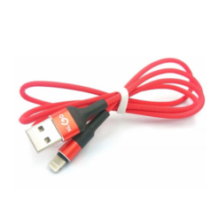 Καλώδιο USB υψηλής ποιότητας KLGO S-88 για iPhone / iPAD για γρήγορη φόρτιση και μεταφορά δεδομένων, σε κόκκινο χρώμα