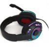 Ενσύρματα Stereo Ακουστικά Gaming KOMC KM666 με Μικρόφωνο, σε μαύρο χρώμα