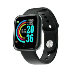 Y68 Smart Watch - Fitness Tracker Black