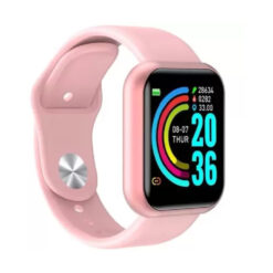 Y68 Smart Watch - Fitness Tracker Pink
