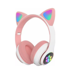 Ασύρματα ακουστικά - Cat Headphones - STN28 - 000008 - Ροζ