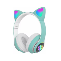 Ασύρματα ακουστικά - Cat Headphones - STN28 - 000008 - Πράσινα