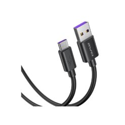 AWEI καλώδιο USB σε Type-C CL-113T, 5A, 0.30m, μαύρο