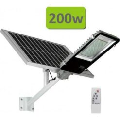 Αυτόνομο Ηλιακό Σύστημα Εξωτερικού Φωτισμού LED 200w με Τηλεχειριστήριο FO-6200