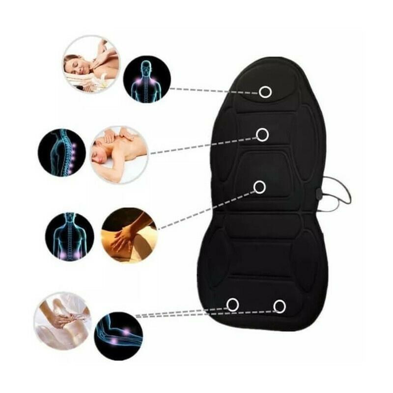 Κάθισμα Ανατομικό Μασάζ 5 Σημείων με Θερμαινόμενη Πλάτη Robotic