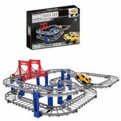 ΑΥΤΟΚΙΝΗΤΟΔΡΟΜΟΣ ΜΕ ΓΕΦΥΡΑ ΜΠΑΤΑΡΙΑΣ 40x26x8cm ToyMarkt 88726