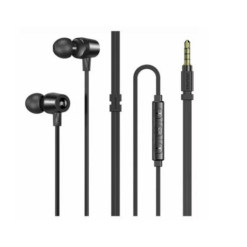 Awei L5 In-ear Handsfree Magnetic Adsorption με Βύσμα 3.5mm Μαύρο