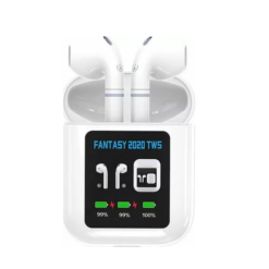 Fantasy 2020 Earbud Bluetooth Handsfree Λευκό