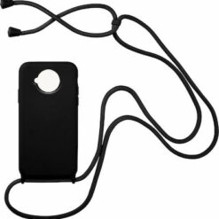 Θήκη Σιλικόνης με Κορδόνι για Xiaomi -mi 10T/10TPRO Black gforgadget