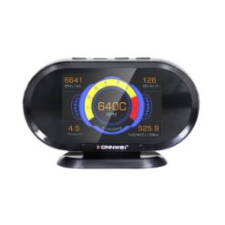 Konnwei οθόνη ενδείξεων αυτοκινήτου OBDII KW206 Smart Head-Up Display Speed Monitoring