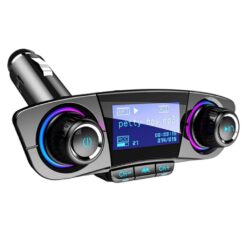 Πομπός αυτοκινήτου με οθόνη για τη μετάδοση μουσικής - FM Transmitter με USB mp3/WMA player, Bluetooth GL-54619