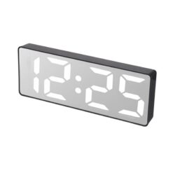 Ψηφιακό Ρολόι Επιτραπέζιο με Ξυπνητήρι LED Μαύρο GH0712L