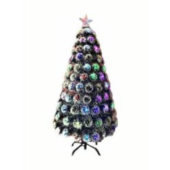 Χριστουγεννιάτικο Δέντρο με Οπτικές Ίνες LED, ύψους 150 cm -046022-6476/22