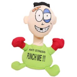 Κούκλα Anti-Stress Punch Me Πράσινη