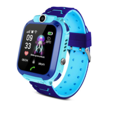 Παιδικό Smartwatch με GPS και Καουτσούκ/Πλαστικό Λουράκι Μπλε Q12 t0341112001030010/Blue