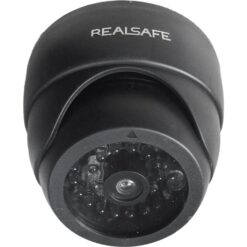 Real Safe Ψεύτικη Κάμερα Παρακολούθησης Τύπου Dome Μαύρη CDM-25
