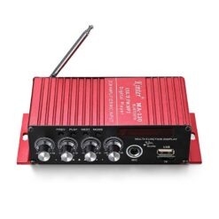 Ενισχυτής με λειτουργία Karaoke Kinter MA-130 σε Κόκκινο Χρώμα