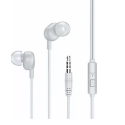 Remax RW-105 In-ear Handsfree με Βύσμα 3.5mm Λευκό