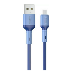 Hoco X65 Prime Regular USB 2.0 to micro USB Cable Μπλε 1m