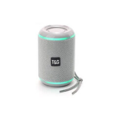 T&G TG-291 Ηχείο Bluetooth με Ραδιόφωνο και 4 ώρες Λειτουργίας Light Grey