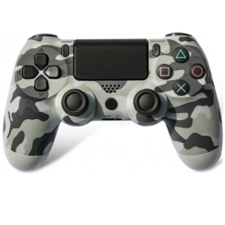 Ασύρματο Χειριστήριο Doubleshock 4 Bluetooth Για PS4, PS TV Grey Camouflage oem