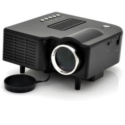 UC28+ Mini Projector Λάμπας LED Μαύρος