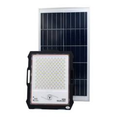 Ηλιακός Προβολέας LED 600W IP67 με Τηλεχειρισμό OEM MJ-D904 - Μαύρο