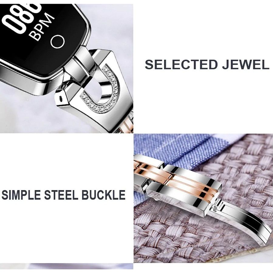 Smart bracelet fitness tracker H8 Χρυσό G for Gadget