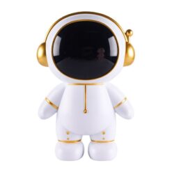 Διακοσμητικό φωτιστικό Led και κουμπαράς αστροναύτης KAIDELI Decorative Led Light Robot Astronaut and Coin Bank KDL.1 Gold (oem)