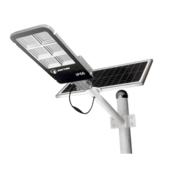 Jortan JT-YS-200W-TZ Solar Street Lamp – Ηλιακός Προβολέας 200W ΚΟΛΩΝΑ με Χειριστήριο σε Μαύρο