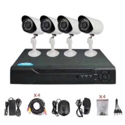 5G Ολοκληρωμένο Σύστημα CCTV με 4 Κάμερες Ενσύρματο 720P 020231