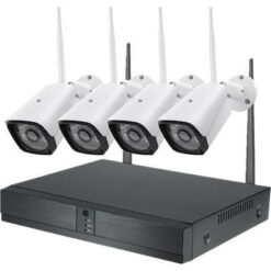 Ολοκληρωμένο Σύστημα CCTV Wi-Fi με 4 Ασύρματες Κάμερες 2MP 1080P 34.915.0552