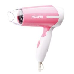 Πιστολάκι Μαλλιών Ταξιδίου 550W Hoomei HM-7612 Ροζ