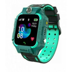 Επαναφορτιζόμενο αδιάβροχο παιδικό έξυπνο ρολόι (smartwatch) με οθόνη αφής Ezra SW34 Πράσινο