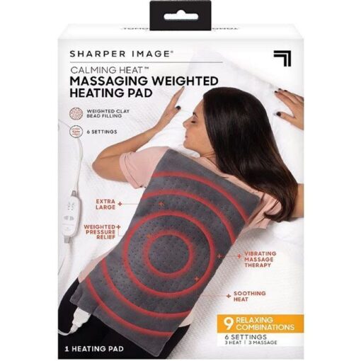 Ηλεκτρικό Θερμαινόμενο Στρωματάκι με Δονήσεις Μασάζ Massaging Weighted Heating Pad