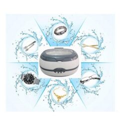 VGT-2000 Καθαριστής Υπερήχων 600ml Inox με Ψηφιακό Χρονοδιακόπτη