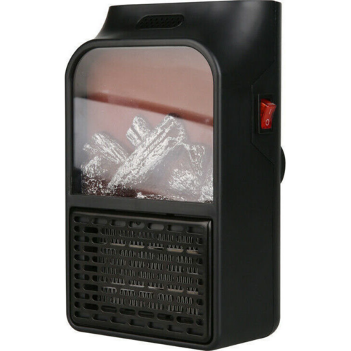 Μίνι τζάκι με εφέ φλόγας – 1000W – LED & τηλεχειριστήριο TR-673196 – Flame Heater