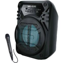 Σύστημα Karaoke με Ενσύρματo Μικρόφωνo CMIK MK-4102 σε Μαύρο Χρώμα