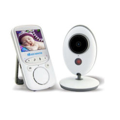 Ασύρματη Ενδοεπικοινωνία Μωρού με Κάμερα & Οθόνη 2.4" με Νανουρίσματα VB-605